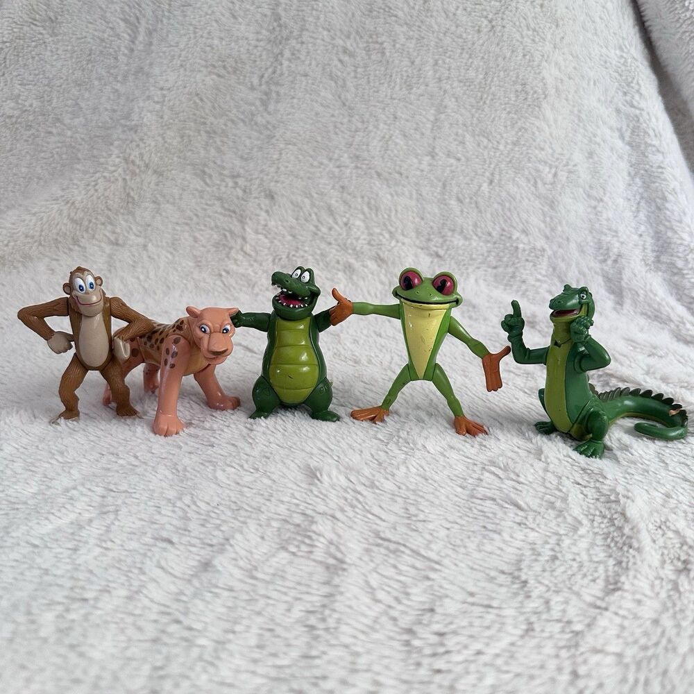 Rainforest Cafe Vintage Figures Wild Pack Lot Of 5 2000s